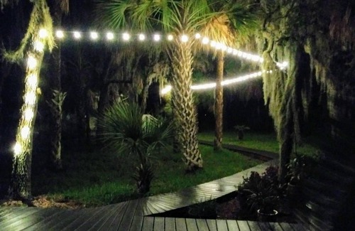 Homosassa Cabina | Private Gazebo on an Island with boat transportation to/from and meals provided.