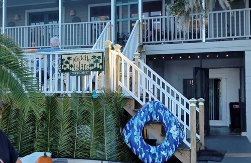 Homosassa Cabina | Private Gazebo on an Island with boat transportation to/from and meals provided.