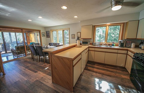 Moultonborough Casa | Private home with beach in a secluded cove all to yourself.