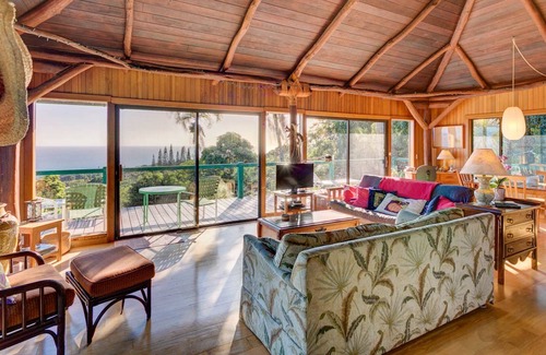 Kipahulu Cabaña | Privado, cabaña de luna de miel - 180 grados vistas al mar