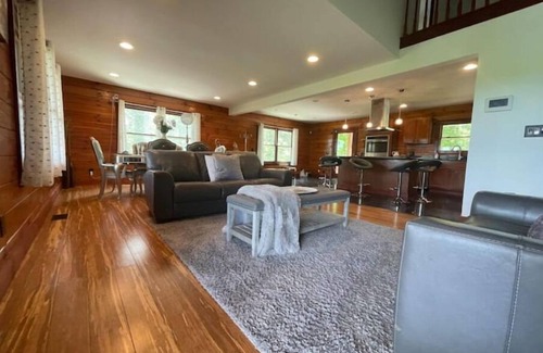 Morganton Casa | Private Lake Waterfront+ Dock, Sauna, Hot Tub