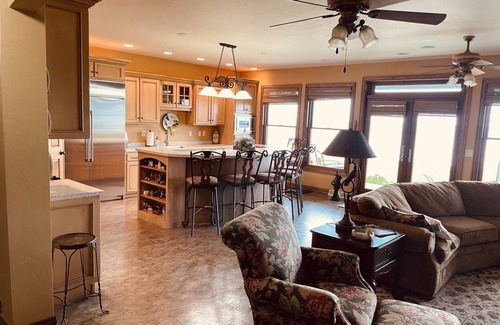 Ingalls Casa | Private lakefront home with 1,200 feet of sandy beach. A year-round retreat.