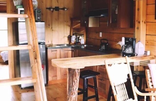 Drayton Valley Cabina | Private Log Cabin Rental