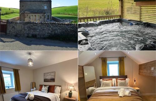 Airton Casa | PRIVATE LUXURY Barn Stay with Hot Tub and OUTDOOR ENTERTAINMENT, YORKSHIRE DALES SLEEPS 10!