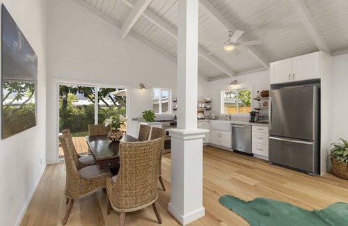 Kailua Casa | Private Luxury Home, Steps from the Beach w/ AC, Ranch Beach House