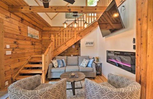Purlear Casa | Private Mountain Creekside Cabin, with Hot Tub