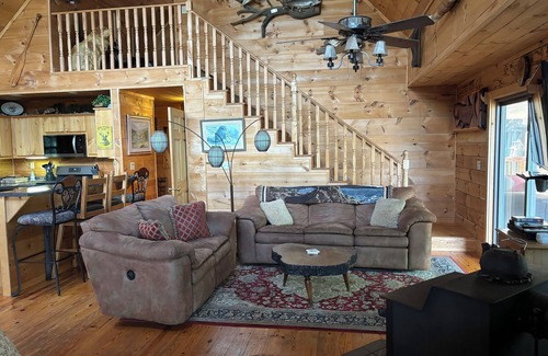 Lake Toxaway Chalet De Esquí | Escapada privada en la montaña - Vistas de largo alcance - Entre Brevard y Cashiers