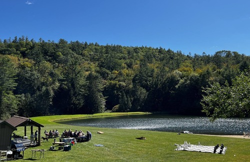 Sharon Casa | Private mountain lodge and estate w/ lakes, trails, close to Dartmouth, & skiing