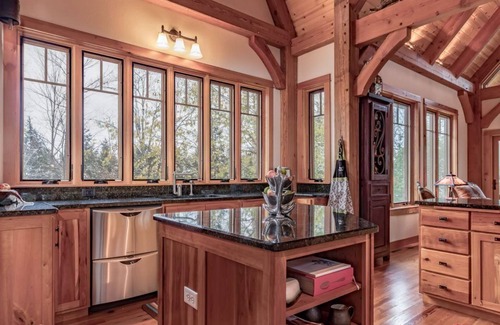 Presque Isle Casa | Private Northwoods island with over 2100 feet of frontage. Dog-friendly!