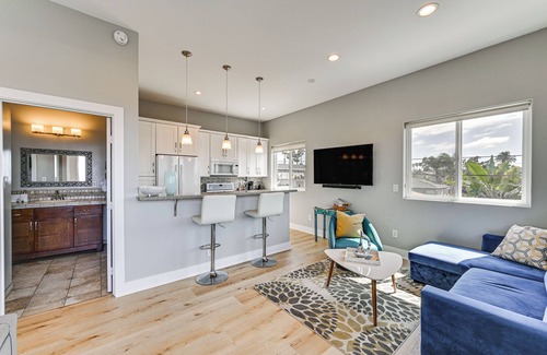 Point Loma Heights Apartamento | Private Ocean Beach Studio w/ Ocean Views!