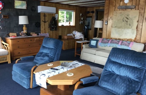 Lamoine Cabina | Private oceanfront cabin, quiet location, over looking Mount Desert Island