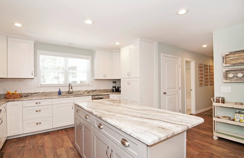 North Litchfield Beach Casa | Private Pool Beach House, Easy Walk to Beach, 2 Screened Porches, Dog Friendly