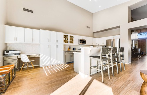 Tatum Ranch Casa | Private pool home with walled yard, firepit, grill & lanai - dog-friendly
