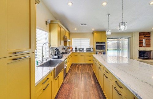 Chinatown Casa | Private Pool: Spacious Las Vegas Extended Stay!