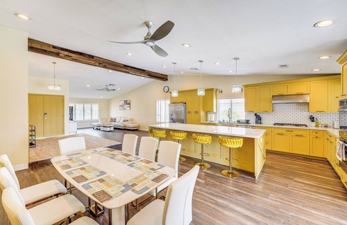 Chinatown Casa | Private Pool: Spacious Las Vegas Extended Stay!