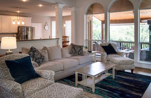 Lower Basin Lake Travis Casa | Private Pool + Zipline Paradise! 4BR Austin Family Retreat w/ Trampoline