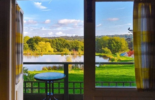 Hadlow Down Casa | Private, quiet en-suite hut, glorious views to South Downs, wild swimming.