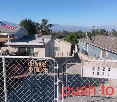 South San Gabriel Chalet De Esquí | private & Quiet unit D Bed & bath