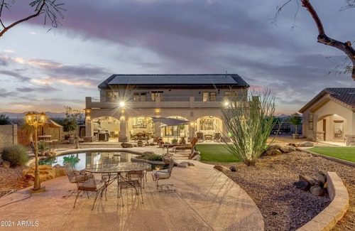 Peoria Villa | 5 + bedroom 6,800 sq ft Large Group Desert Mountain Villa sleeps up to 18