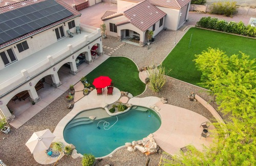 Peoria Villa | 5 + bedroom 6,800 sq ft Large Group Desert Mountain Villa sleeps up to 18