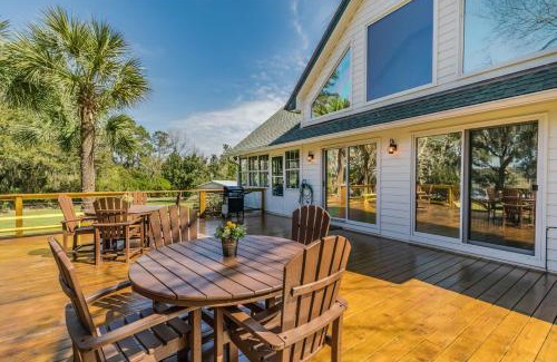 Saint Helena Island Casa | Private Retreat on Deep Water overlooking Jenkins Creek