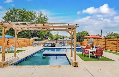 Sachse Casa | Private Retreat w/ Pool Near Dallas & Lake Hubbard