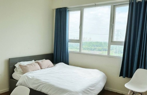 Nha Be Apartamento | Private Room + Bathroom in a 74m2 Apartment With Beautiful River/golfcourse View