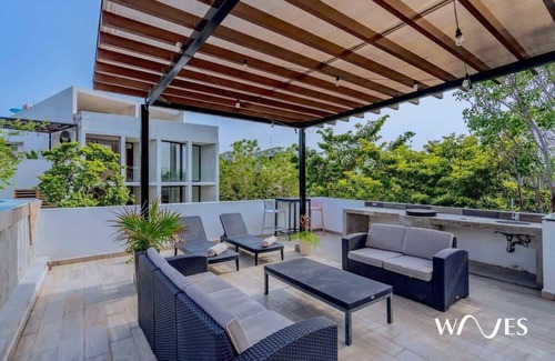 Barrio Zama Villa | Private Room Roof Garden W/nice Pool BBQ