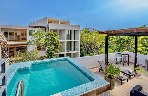 Barrio Zama Villa | Private Room Roof Garden W/nice Pool BBQ