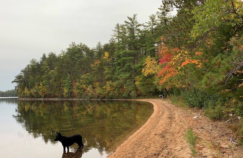 Denmark Cabina | PRIVATE SANDY BEACH ON HANDCOCK WITH VIEWS OF MT. WASHINGTON