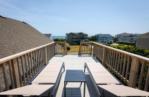 Whalehead Beach Casa | Private Semi-Oceanfront Retreat with Pool & Spa