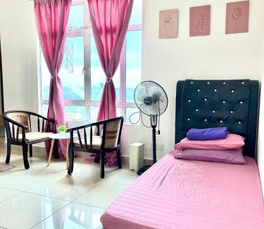 Wakaf Che Yeh Apartamento | Private Studio Viana Court Service Apartment 5