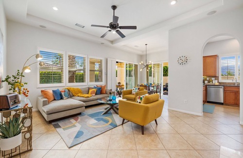 La Quinta Casa | Private SW Pool & Spa, Tennis, Gym, Single story, 2 King Bedroom Ensuite's