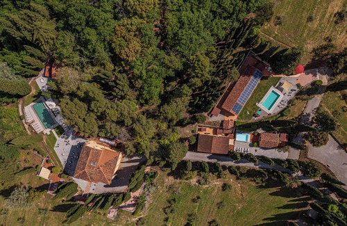 Po' Bandino Villa | VILLA DE LUJO TOSCANA CON PISCINA E IGLESIA PRIVADA