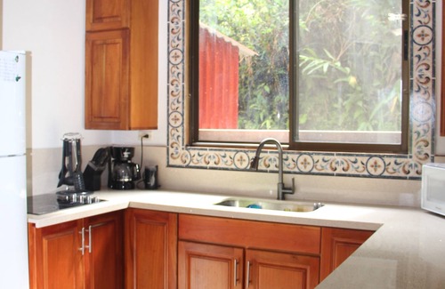 Aguacate Casa | Villa privada es el paraíso con jardines tropicales y sendero de selva tropical por río