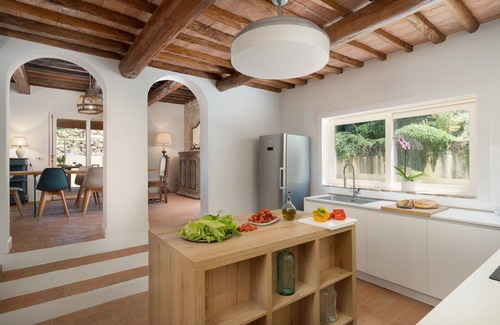 Gambassi Terme Villa | Casa de vacaciones privada con piscina privada, A/C, WIFI, TV, patio, cerca de San Gimignano