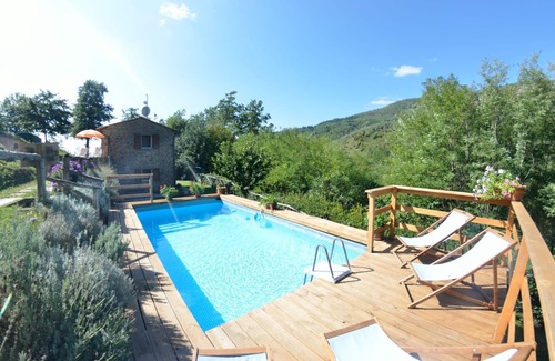 Pontito Villa | Casa de vacaciones privada con WIFI, piscina privada, A/C, TV, terraza, vista panorámica