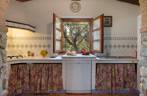 Bibbona Villa | Casa de vacaciones privada con A/C, piscina privada, WIFI, TV, patio, vista panorámica