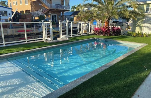 Key Largo Village Casa | Private Waterfront Home – with Heated Pool & Boat Dock