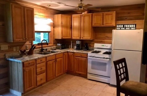 Cullowhee Casa | Private Wooded Lakefront, Lake Glenville Comfy Cozy Rustic Bungalow w/ Dock
