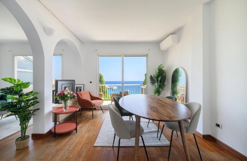 Cap d'Ail Apartamento | Proche Monaco, vue mer et accès à la plage