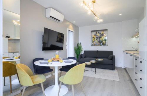 Cap d'Ail Apartamento | Proche Monaco, vue mer, accès plage et jardin privatif