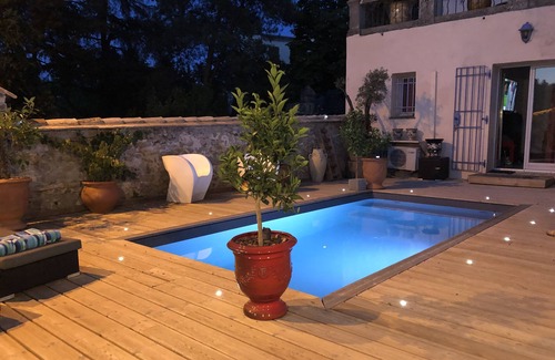 Murviel-les-Montpellier Casa | Promotion Pour Juillet - Aout 2021: Belle Maison de Village Dans le Calme Absolu