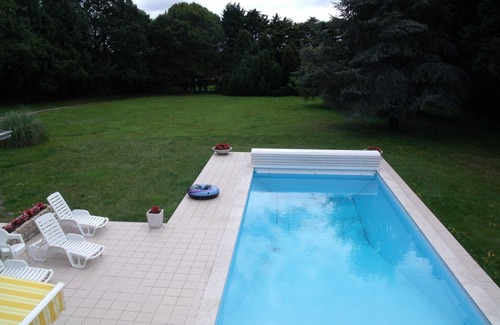 Concarneau Villa | Propiedad 12 personas con piscina climatizada entre mar y campo
