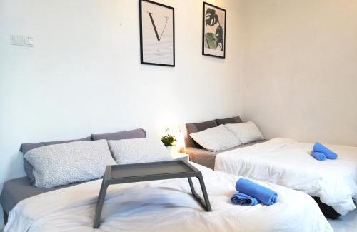 Bandar Puchong Jaya Apartamento | Puchong Skypod Residence, 1-5 pax Cozy Unit, Walking Distance to IOI Mall, 10min Drive to Sunway