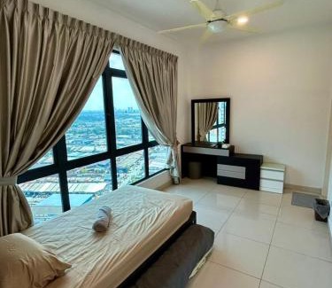 Puchong Apartamento | Puchong Trigon Residence Setiawalk 6-8 Pax LRT 5Mins BY Marvels Homestay