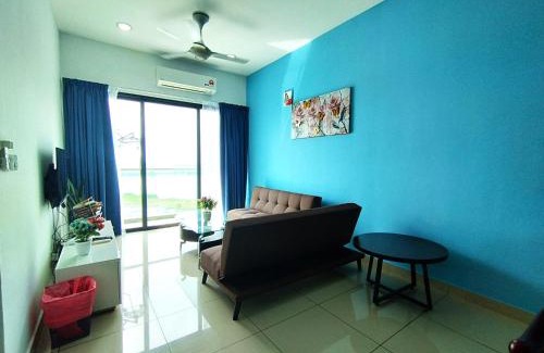 Puchong Apartamento | Puchong WindyLakeViewStayCation3R2B AT D Island