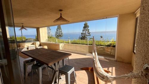 Algarrobo Apartamento | PUNTA FRAILE HAMACA SUITES Frente mar, 140 m2, amplias areas verdes, piscina, hamaca, tranquilidad