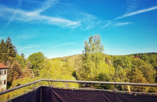 Berggieshubel Apartamento | Pure idyll: Quiet vacation apartment with large sun terrace by the forest