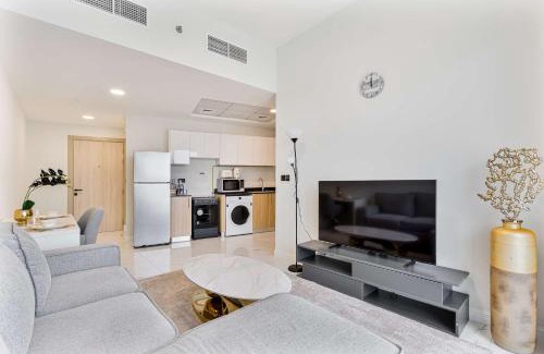 Jebel Ali Apartamento | PVH - Modern 1BR Near Metro - Alexis Tower
